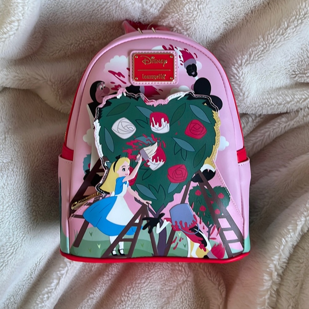 Alice in Wonderland Loungefly mini backpack